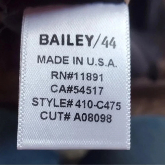 Bailey 44 Cinema Verite Top in Copper Small - Picture 2 of 9